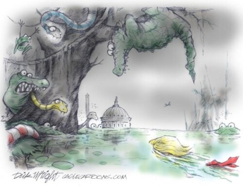 The Goldening of America as the Swamp Festers and Drains